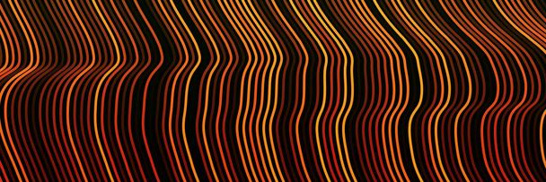баннер Волновые линии Шаблон абстрактной полосы Фон, вектор - Вектор,изображение
