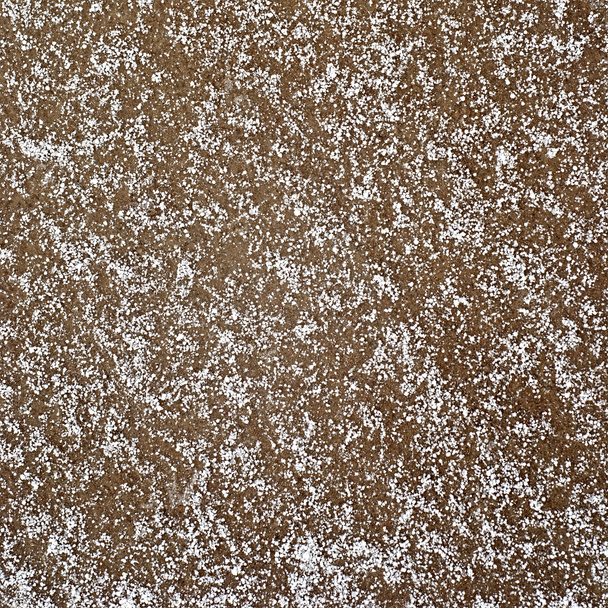 śnieg na tle piasek - Zdjęcie, obraz