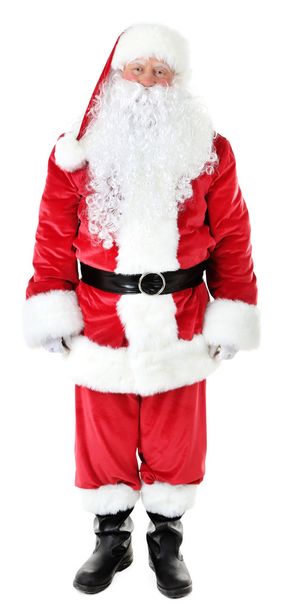 Santa Claus isolated on white background - Fotografie, Obrázek