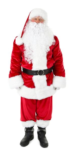 Santa Claus aislado sobre fondo blanco - Foto, imagen
