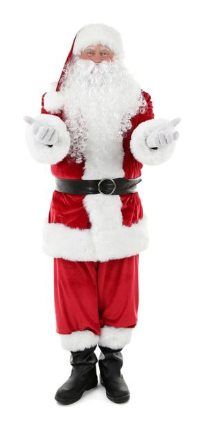 Santa Claus isolated on white background - Zdjęcie, obraz