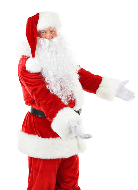 Santa Claus isolated on white background - Foto, Bild