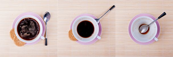 Koffie Triptiek - Foto, afbeelding