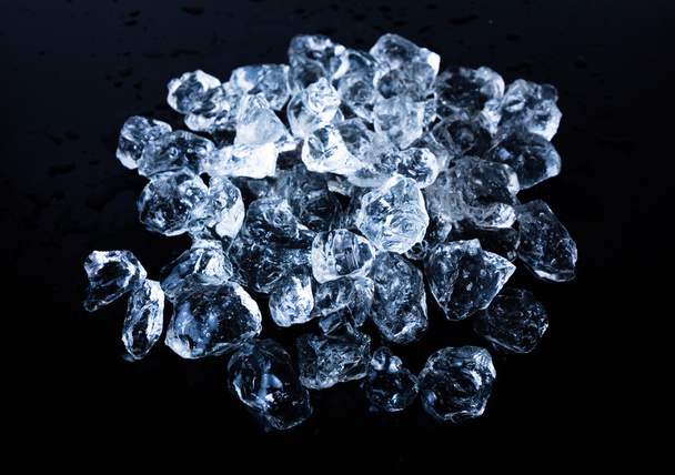 Ice cube crystals - Photo, Image