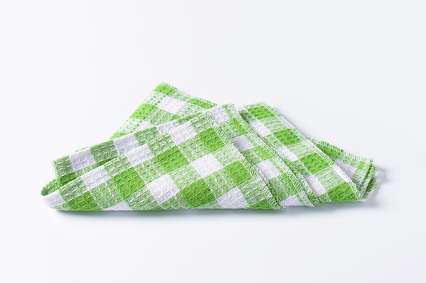Zielona i Biała herbata ręcznik - Zdjęcie, obraz