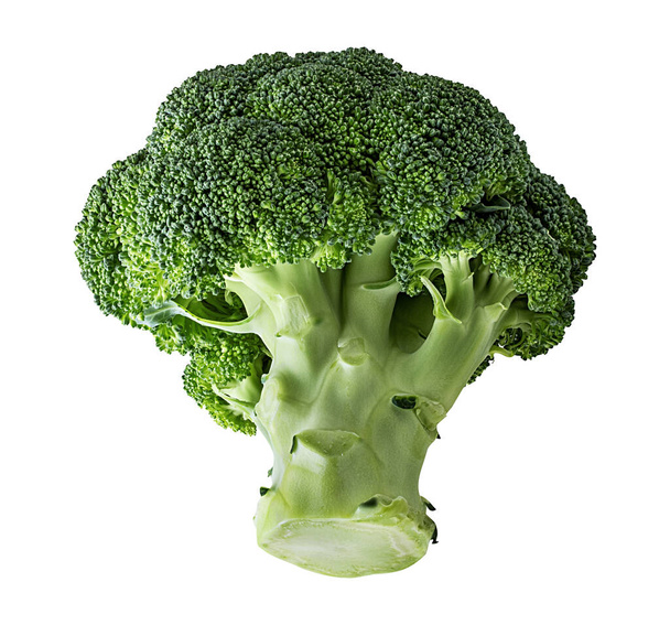 Brokoli beyaz arkaplanda izole edildi. - Fotoğraf, Görsel