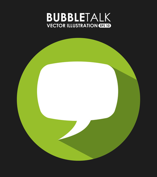 Conversa da bolha - Vetor, Imagem