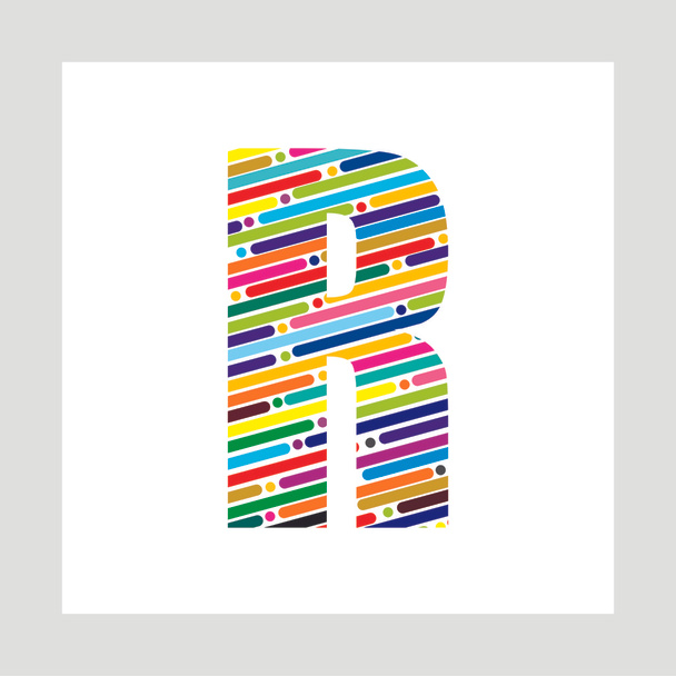 Colorful Alphabet - Vector, Image