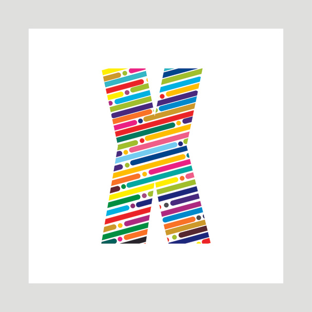Colorful Alphabet - Vector, Imagen