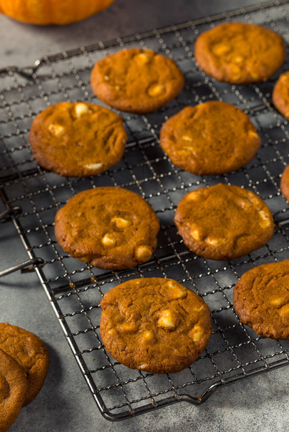 Sweet Homemade Pumpkin Spice Cookies Ready to Eat - Photo, image