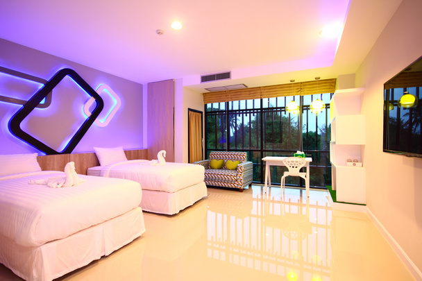 Hotelový pokoj v Phitsanulok provincie Thajska - Fotografie, Obrázek