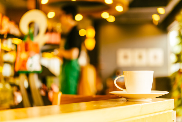 Kávésbögre a kávézóban - Fotó, kép