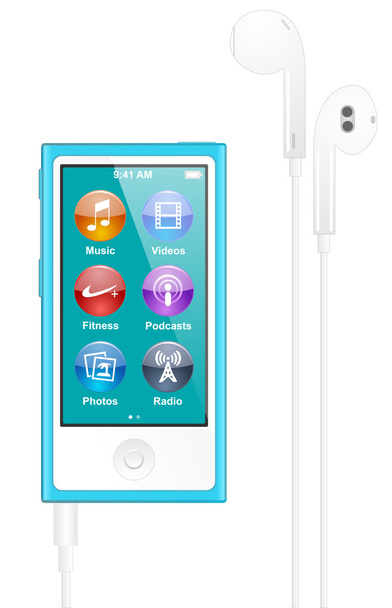 Maçã iPod Nano
 - Vetor, Imagem