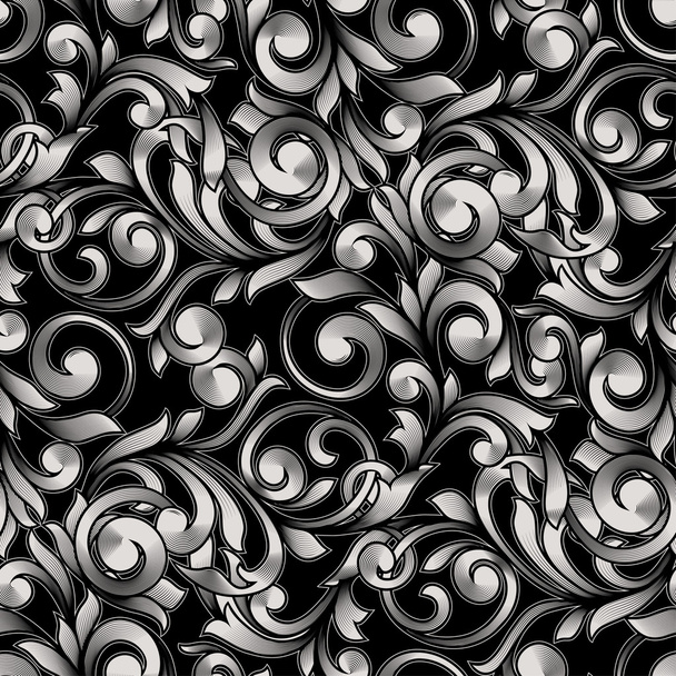 Vintage seamless pattern - Vector, imagen