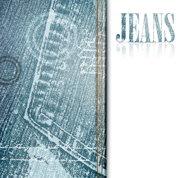 džíny rám - Vektor, obrázek