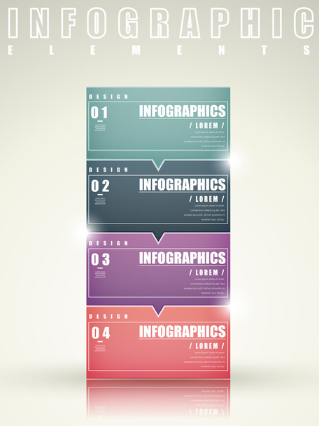 bulle de parole brillante infographie modèle design
 - Vecteur, image