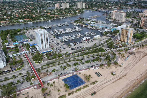 Fort Lauderdale havadan görünümü - Fotoğraf, Görsel