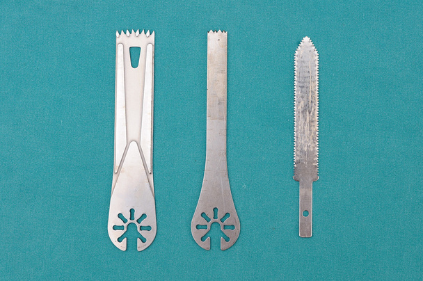 Surgery oscillating saw blades - Photo, Image