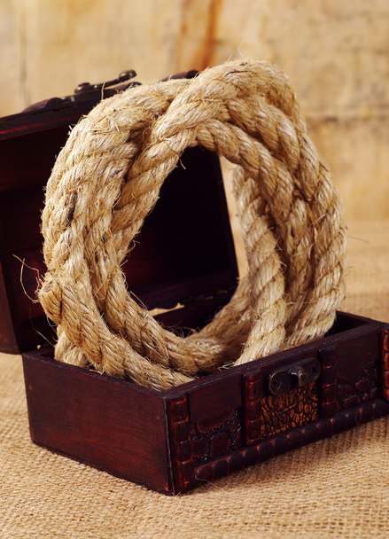 rope in chest - Foto, Imagem
