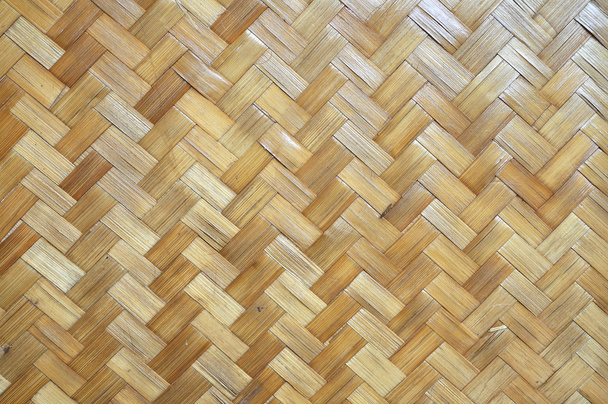 Ξύλινο τείχος, κατασκευασμένο από μπαμπού - Φωτογραφία, εικόνα
