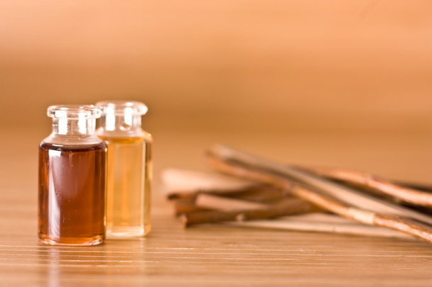 Aromaterápia palackok lényege - Fotó, kép