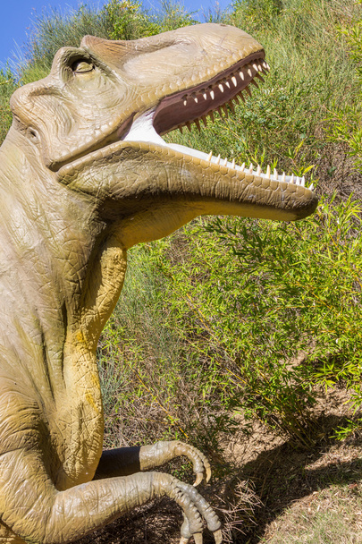 félelmetes húsevő dinoszaurusz, a Tyrannosaurus Rex - Fotó, kép