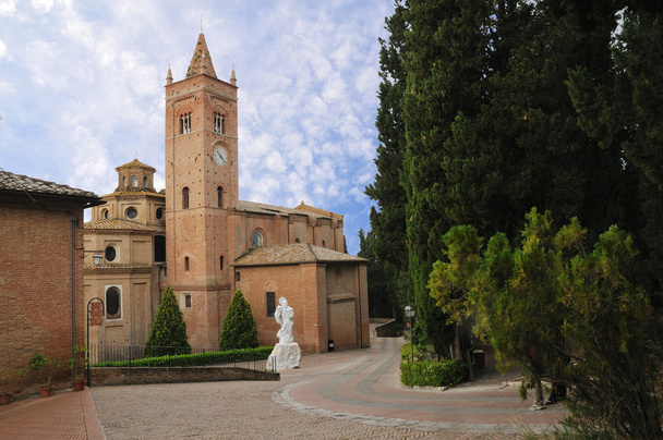 Abbazia di (apátság) Monte Oliveto Maggiore - Fotó, kép
