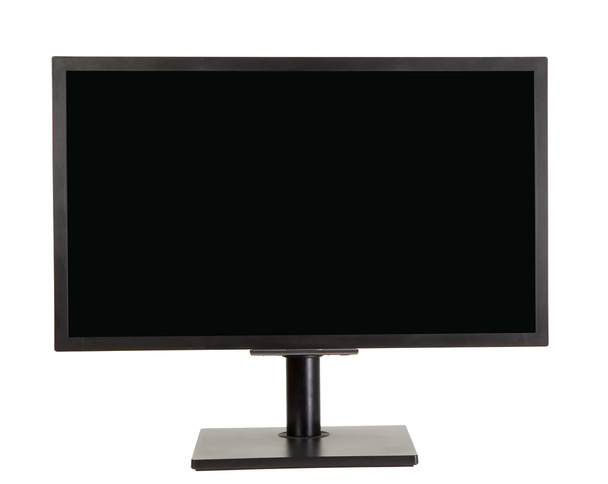 LCD bemutatás-val üres, fekete tér - Fotó, kép
