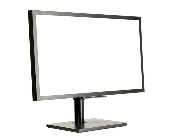 Display LCD com espaço em branco e branco
 - Foto, Imagem