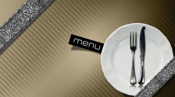 Diseño de menú de restaurante
 - Foto, Imagen