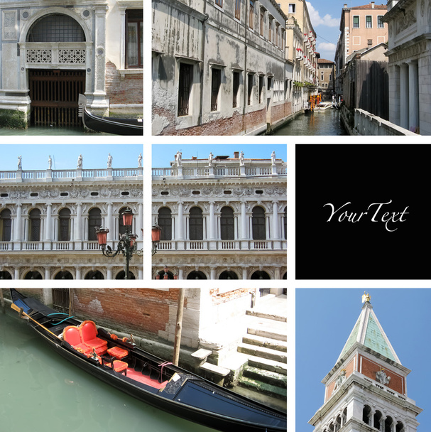 Venetië collage - Foto, afbeelding