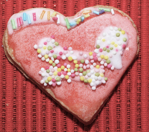 Τα cookies καρδιές αγάπη. - Φωτογραφία, εικόνα
