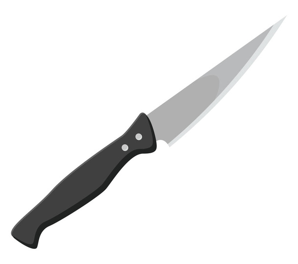 Sharp blade, illustration, vector on a white background. - Vektor, Bild