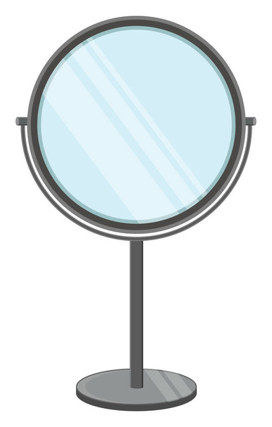 Ручне дзеркало, ілюстрація, вектор на білому тлі
. - Вектор, зображення