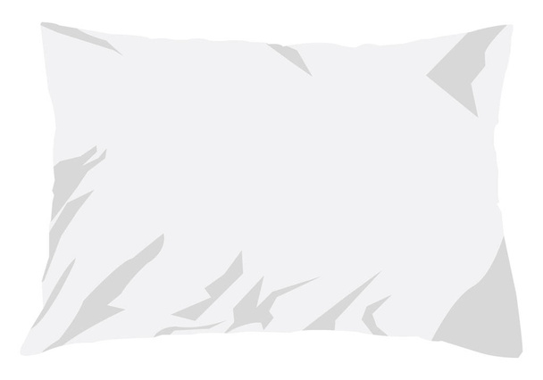 Almohada de dormir, ilustración, vector sobre un fondo blanco. - Vector, Imagen