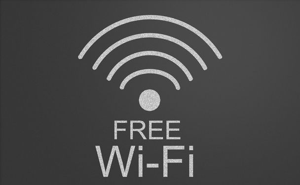 Free wifi sign - Photo, Image