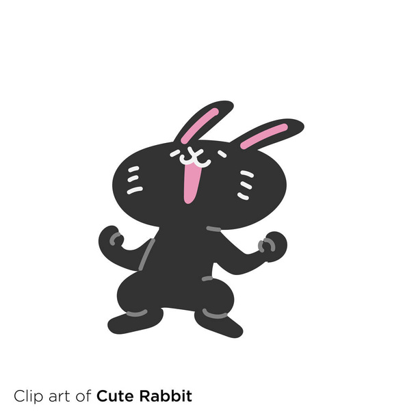 Иллюстрация к сериалу "Кролик хорошо кричит"" - Вектор,изображение