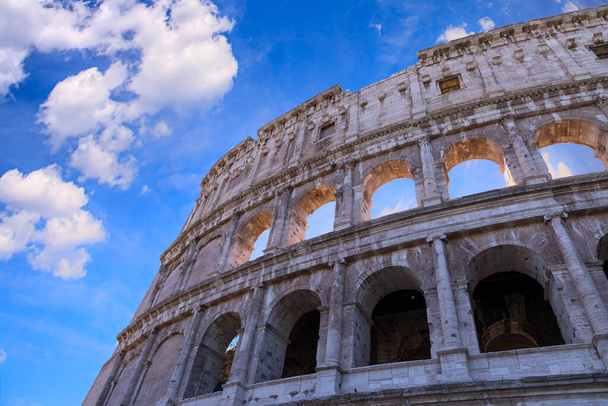vista do colosseum em roma, itália. - Foto, Imagem
