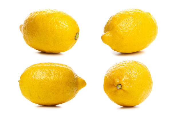Limones. Aislar sobre fondo blanco - Foto, imagen