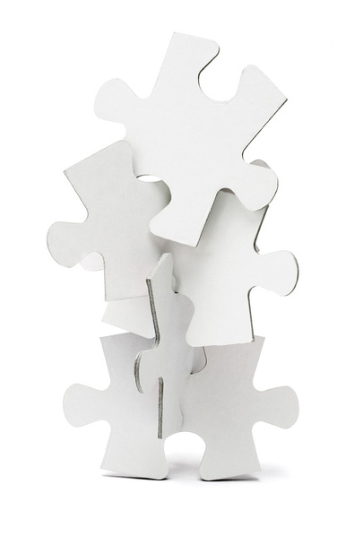 Jigsaw puzzles tower - Photo, Image