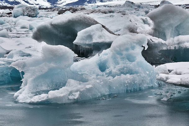 Glacial lake in Jokulsarlon, Iceland - Фото, зображення