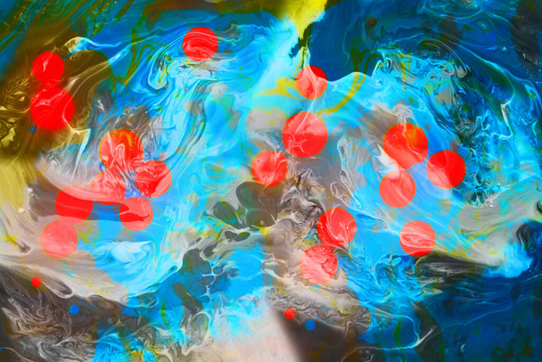 abstrato colorido pintura fundo, multicolorido pintura textura - Foto, Imagem