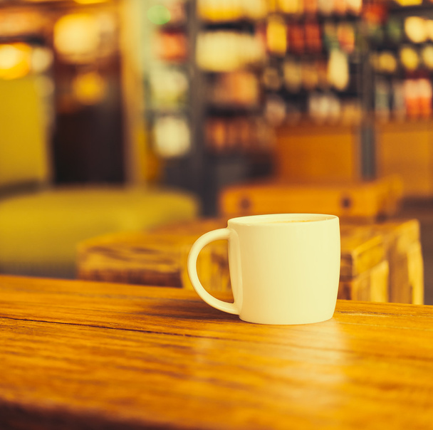 latte Tasse à café sur la table
 - Photo, image