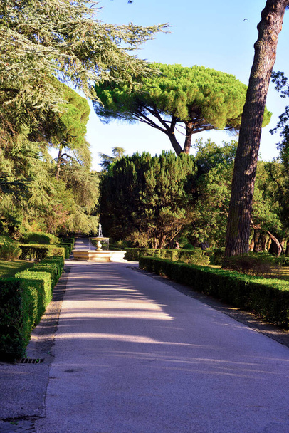 päpstlichen Gärten von castel gandolfo lazio italien - Foto, Bild