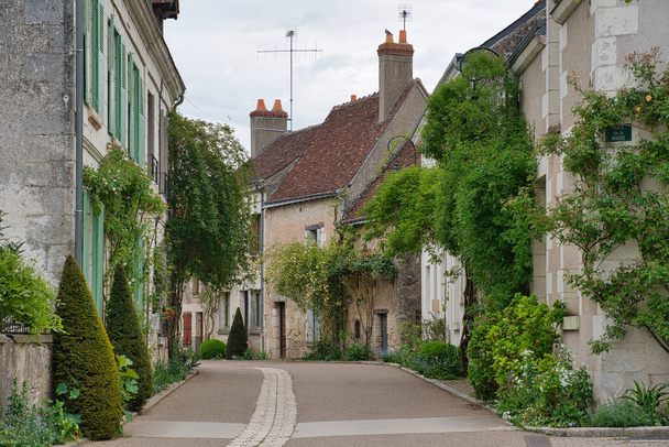 Foto de las calles del centro de Loira Francia - Foto, imagen