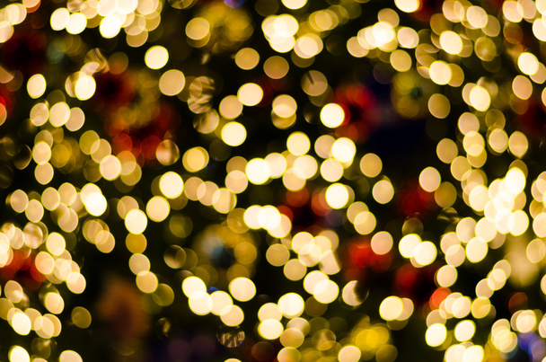 abstrakte runde Bokeh Hintergrund von Weihnachten und Neujahr - Foto, Bild