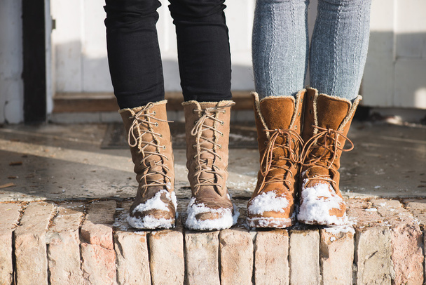 winter schoenen - Foto, afbeelding