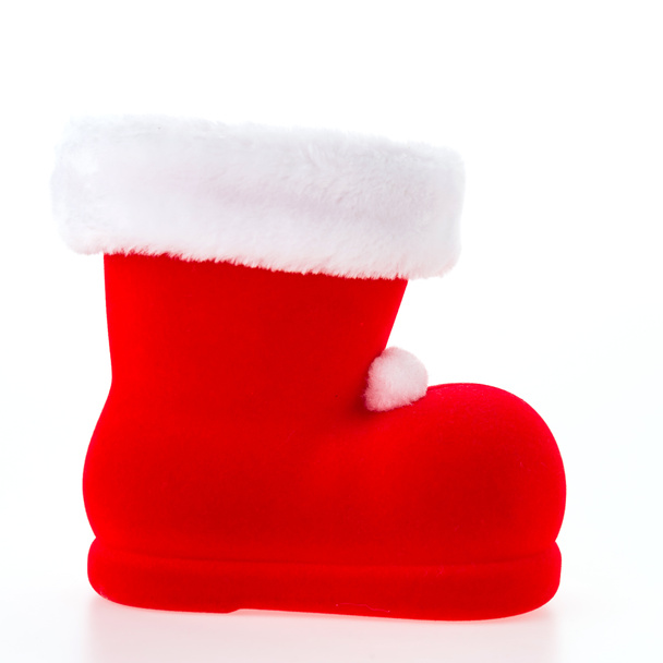 calcetín rojo de Navidad
 - Foto, imagen