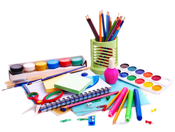 School supplies. - Photo, Image