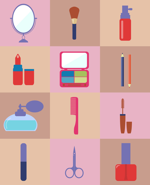 Cosmetic icons - Foto, Imagen